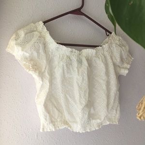 Off the shoulder top